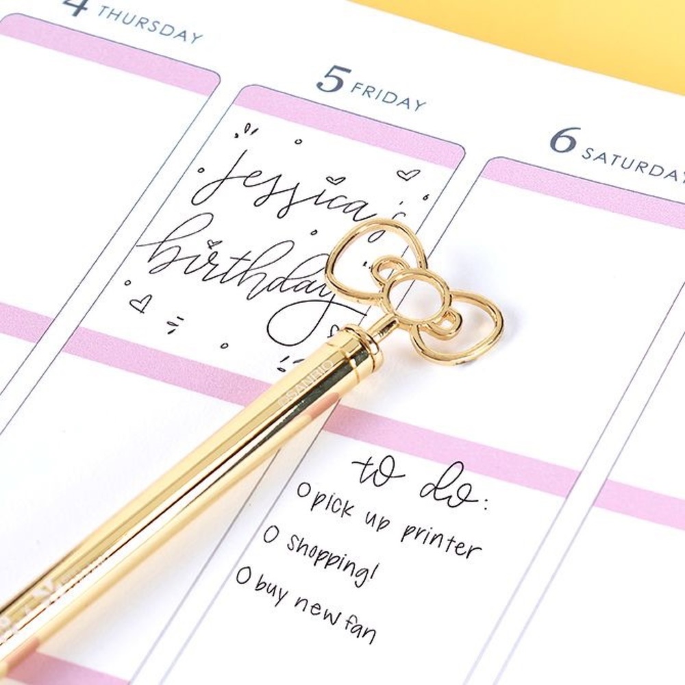 🎀🖊ISO Hello Kitty x Erin Condren Bow Ballpoint Pen
